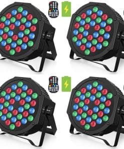 Luces Par Recargables 36W RGB con Batería, Luces Par LED