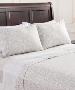 Juego de sábanas de lujo Chanasya Premium Damask Ikat con