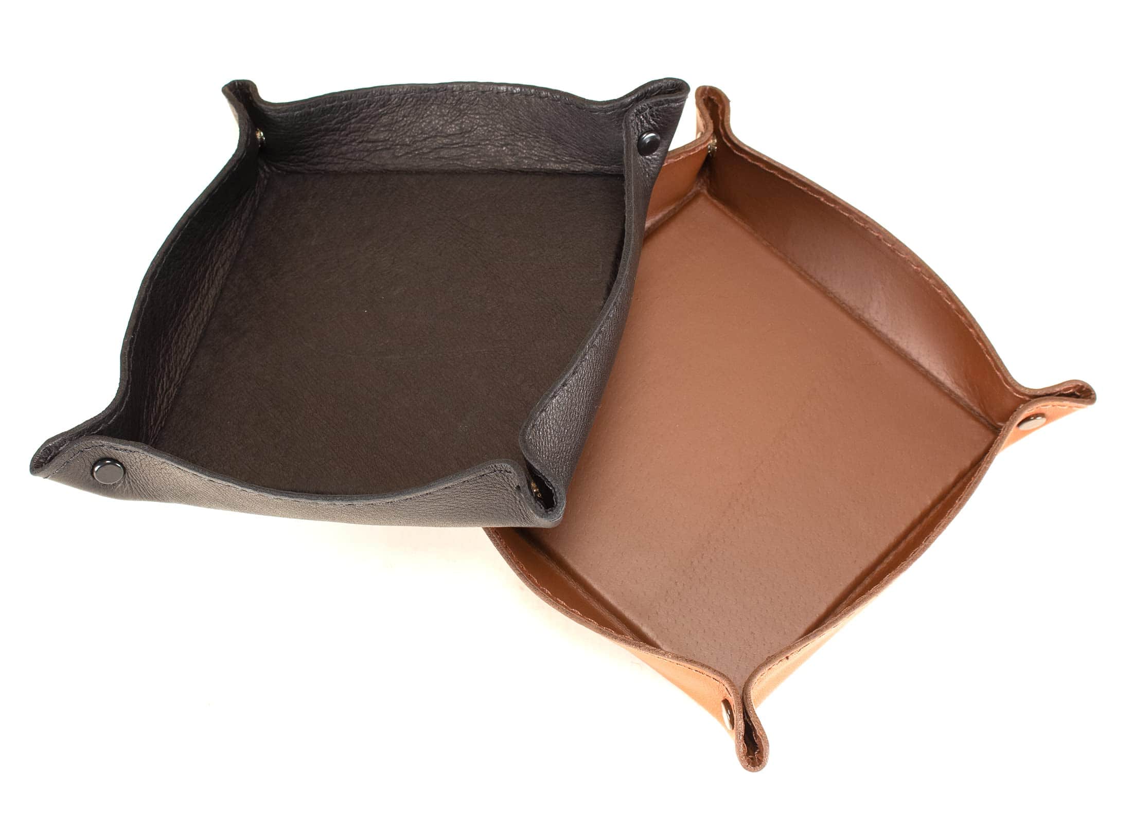 Bandeja de Dados de Cuero Genuino Hecha a Mano para - Imagen 6