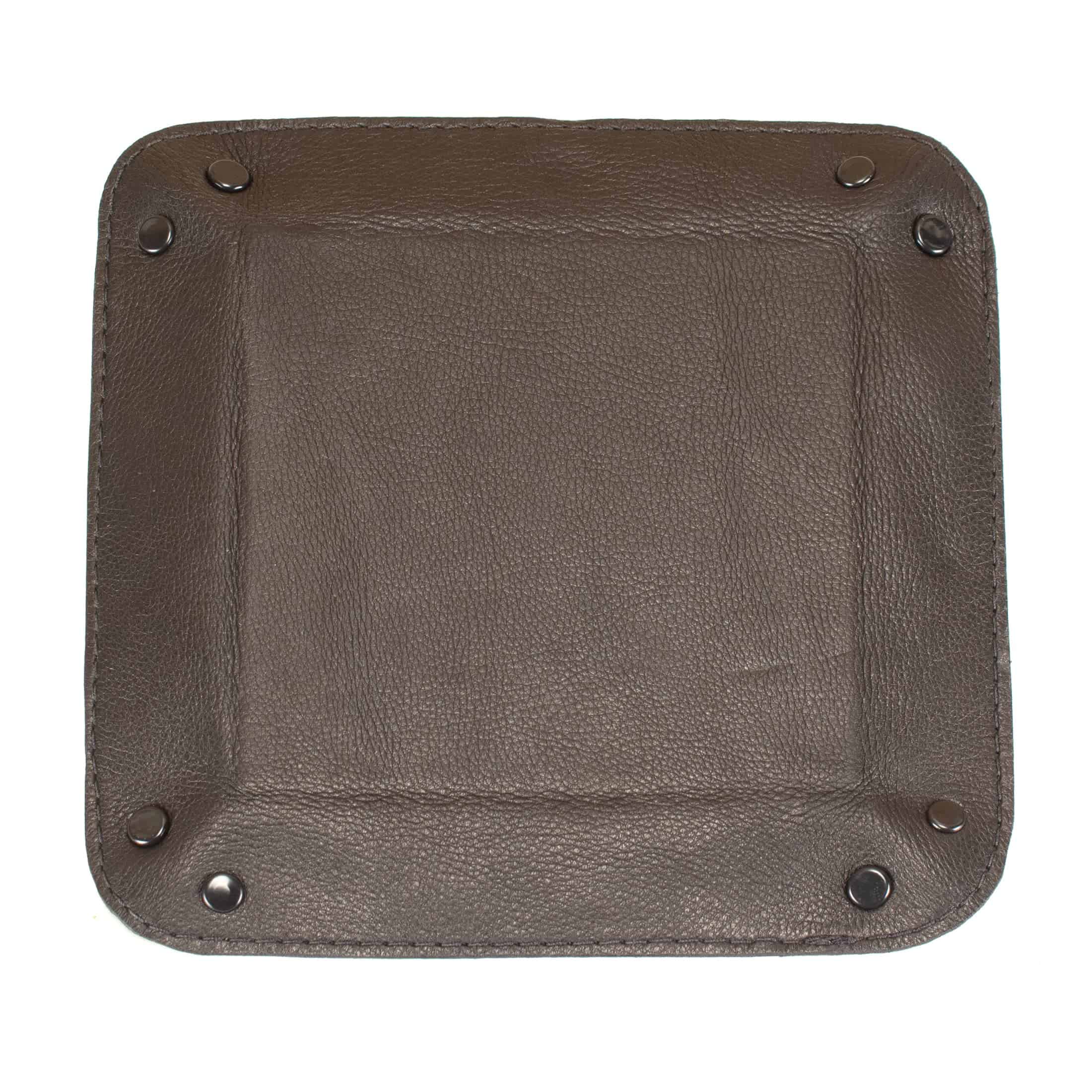 Bandeja de Dados de Cuero Genuino Hecha a Mano para - Imagen 5