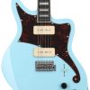 Guitarra eléctrica D'Angelico Premier Bedford - Azul Cielo