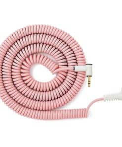 Cable de audio en espiral MyVolts Candycord, con conectores