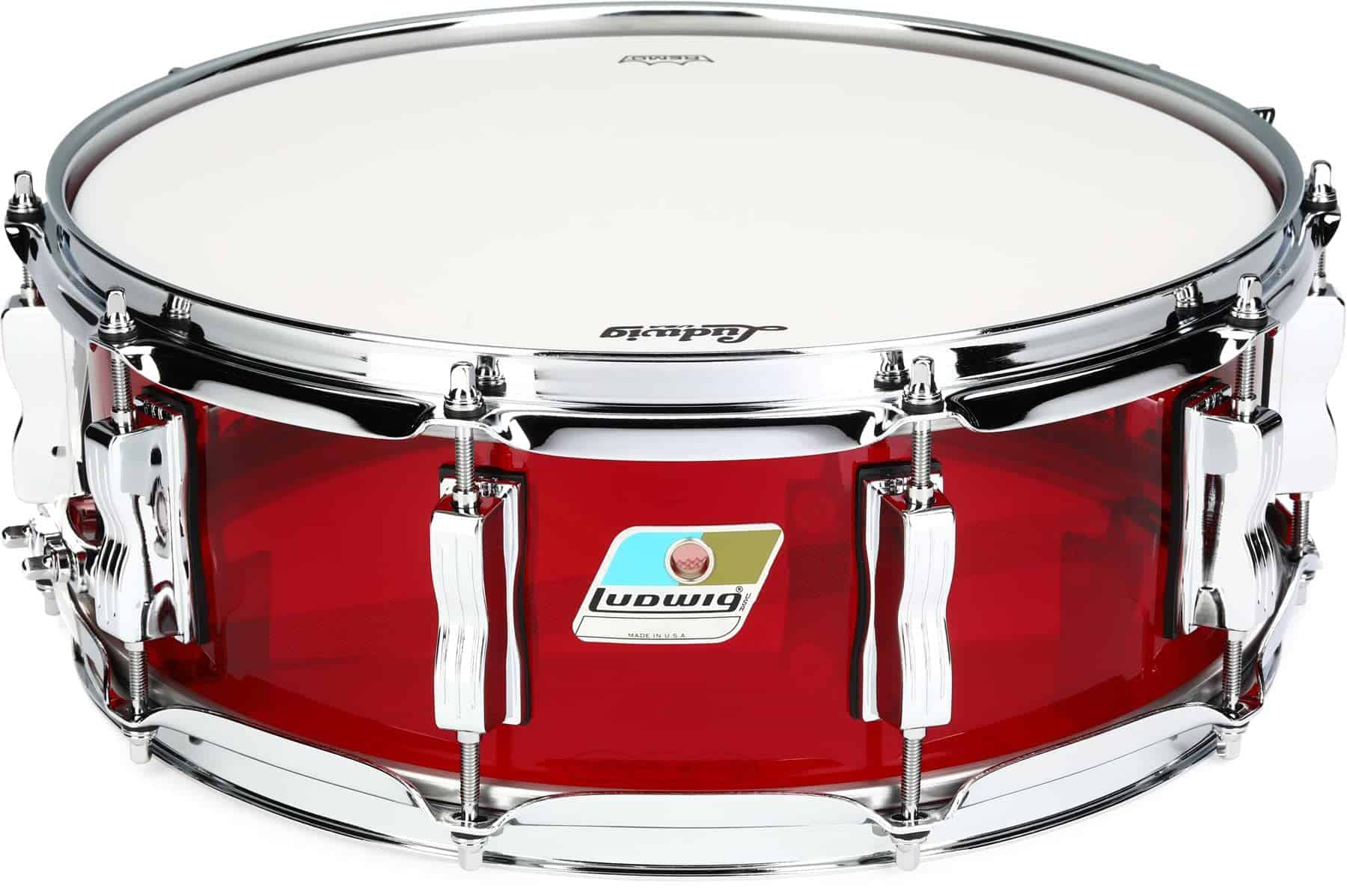 Ludwig Vistalite Caja de Batería - 5 pulgadas x 14 pulgadas