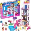 Set de Juguetes de Construcción Mega Barbie Color Reveal,