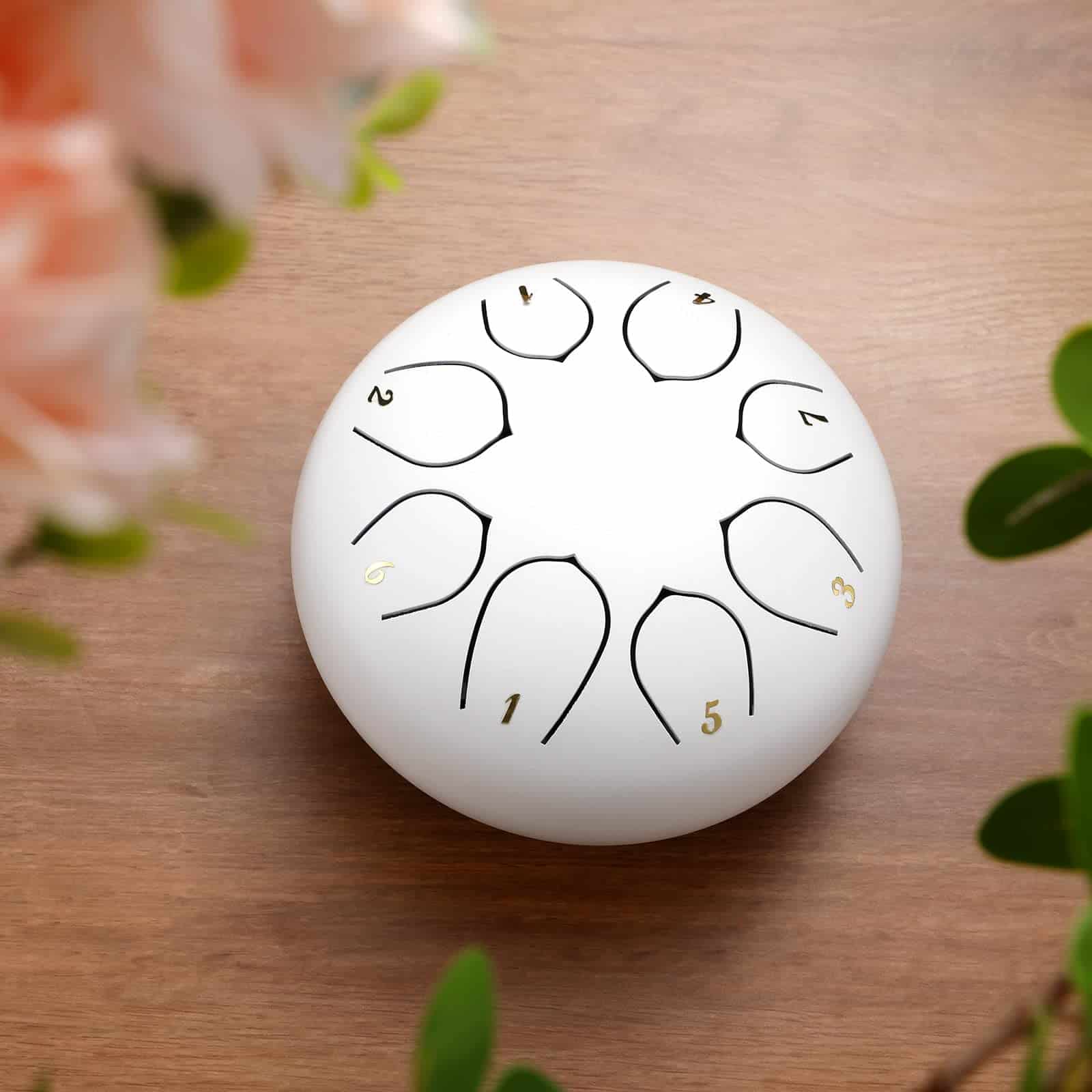 Tambor de Lengua de Acero ZXZYHFTY, 6 -Blanco - Imagen 3