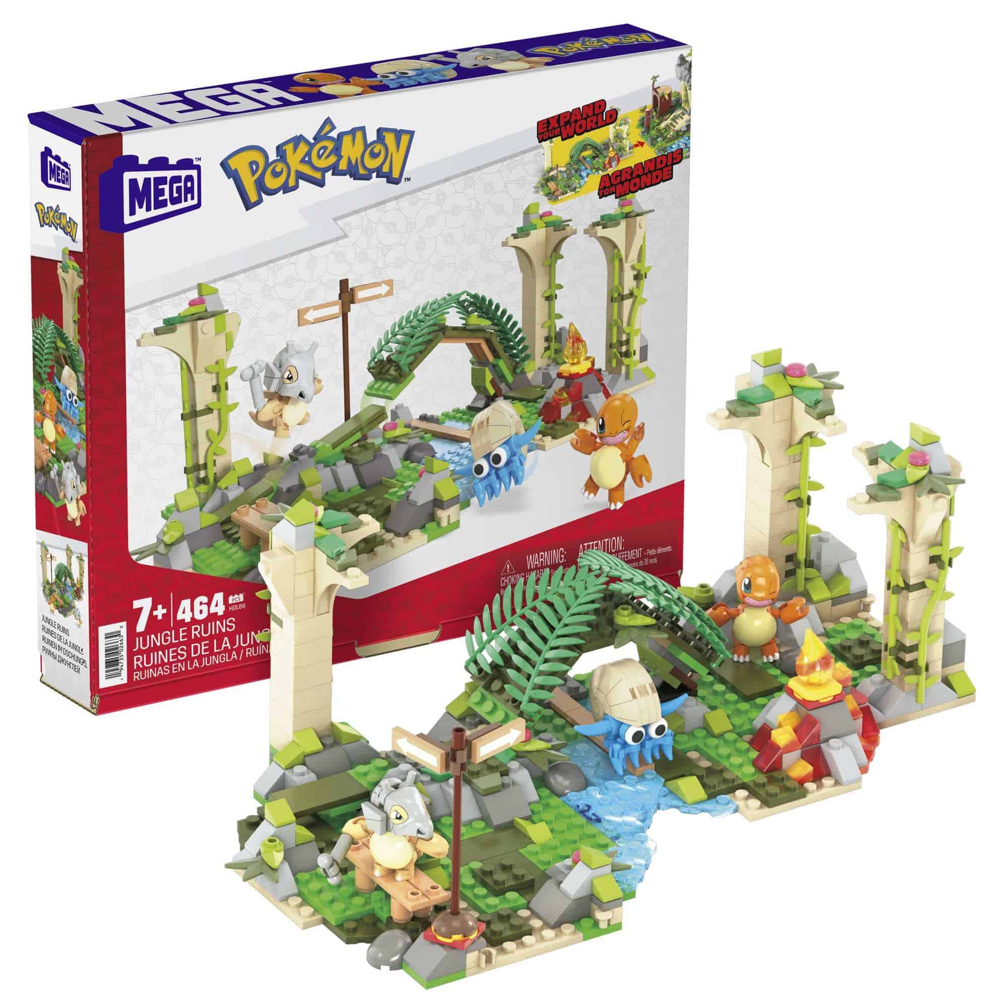 Juguete de Construcción de Figura de Acción Mega Pokemon,