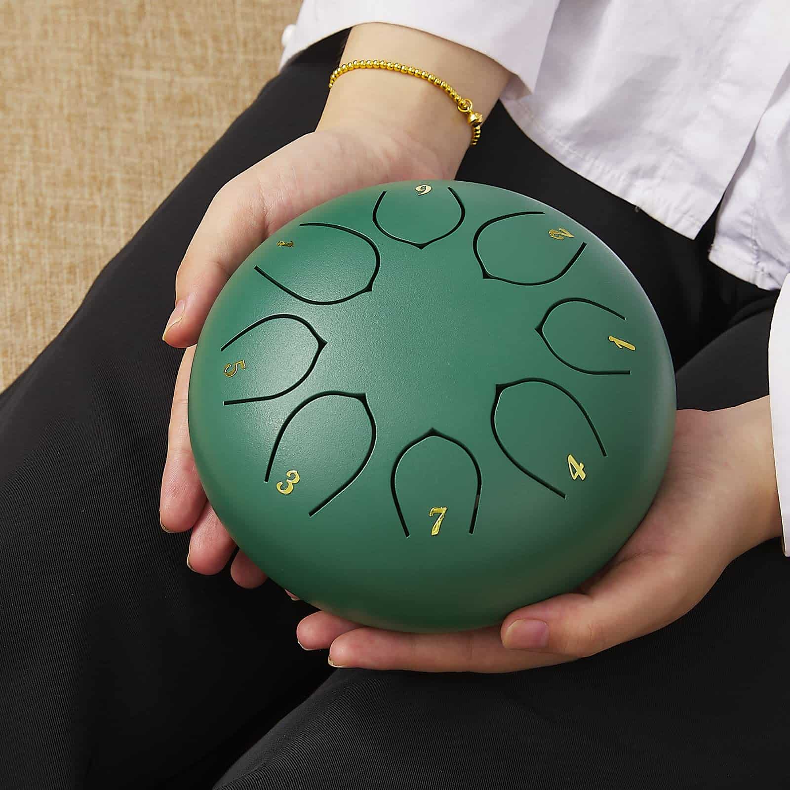 ZXZYHFTY Tambor de Lengua de Acero, 6 Pulgadas 8 Notas