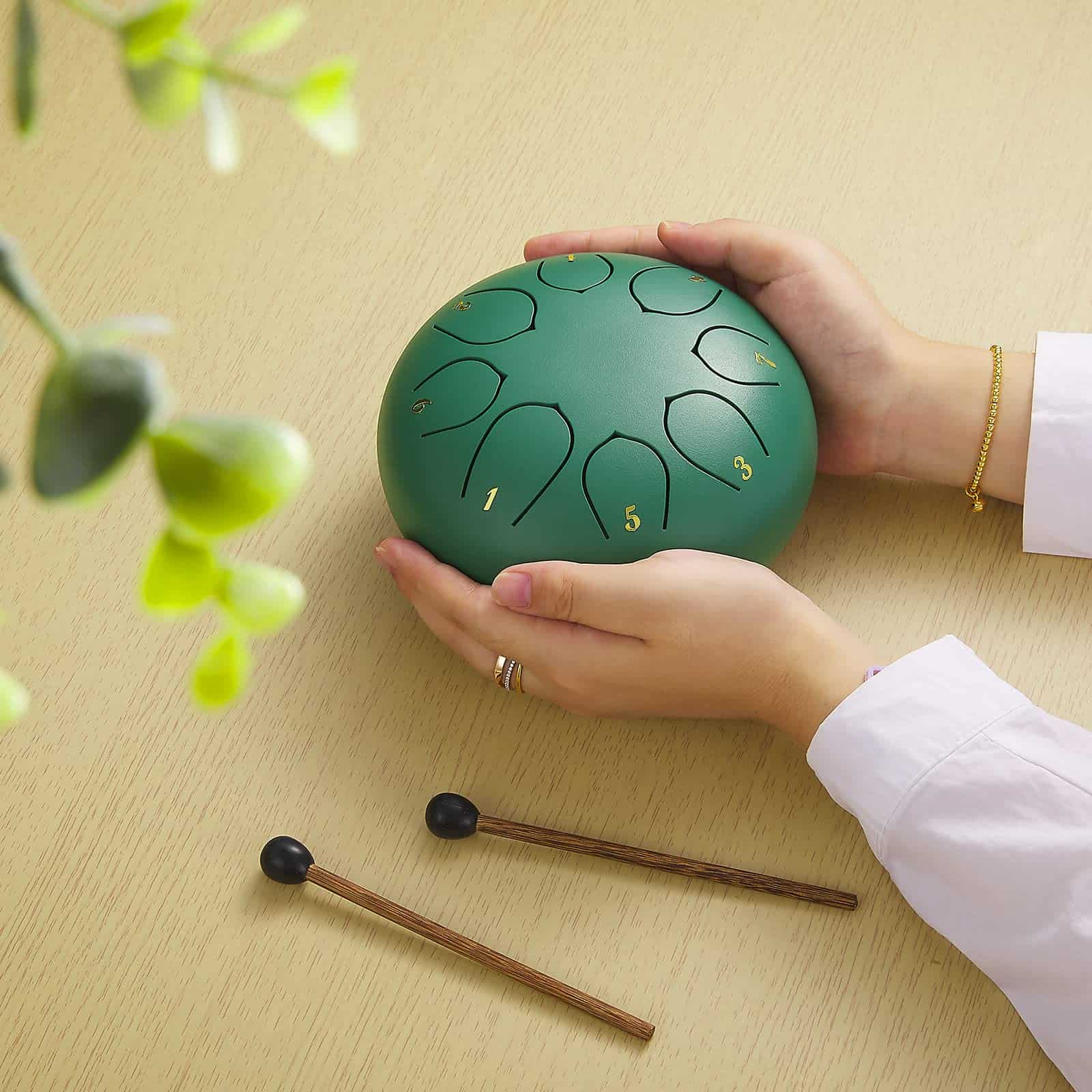 ZXZYHFTY Tambor de Lengua de Acero, 6 Pulgadas 8 Notas - Imagen 3