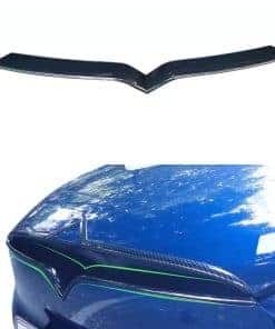 Oubolun Rejilla de inserción delantera para Tesla Model X