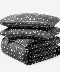 Juego de Funda de Edredón de Franela Bare Home - -Invierno A