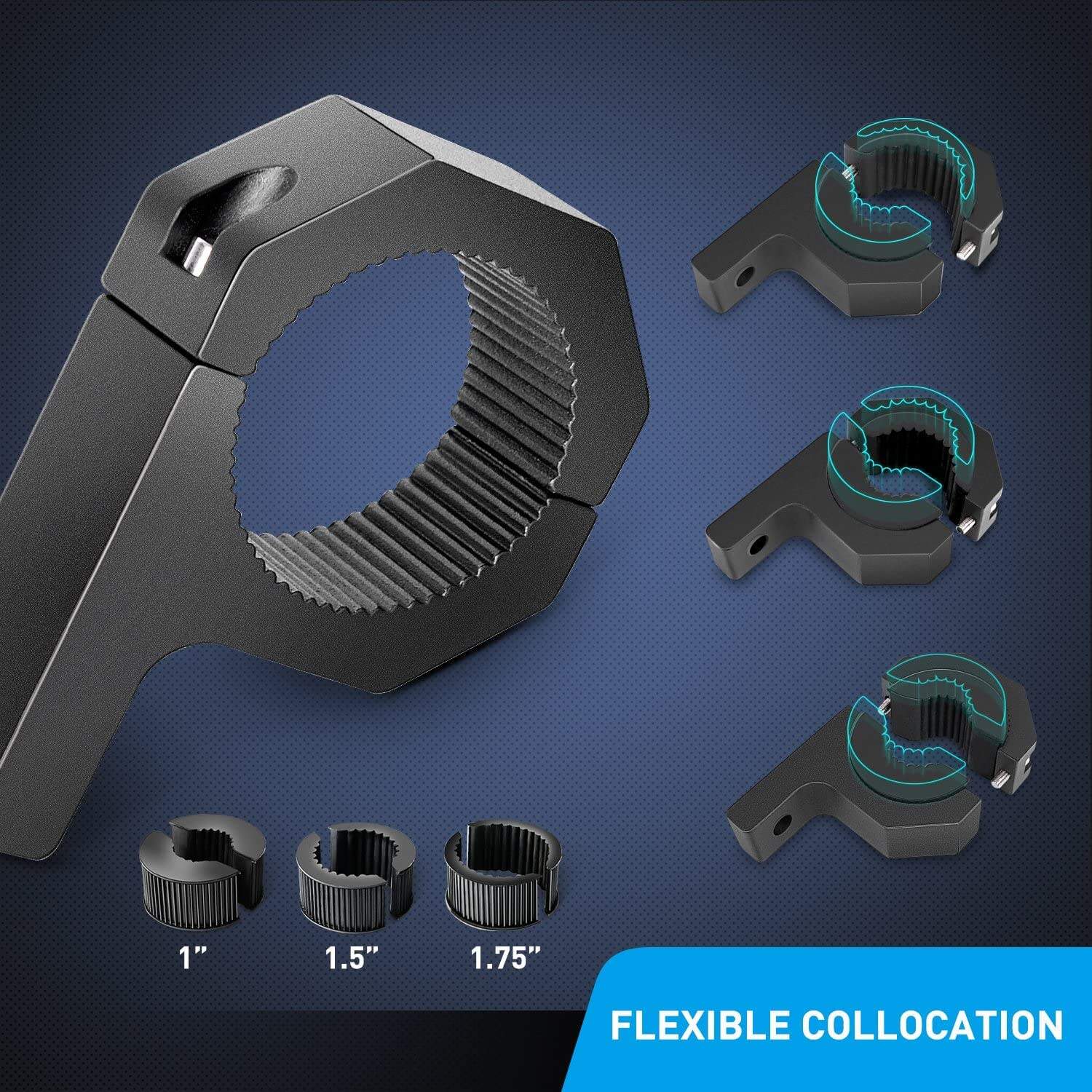 Nilight Barra de Luces LED de 12 Pulgadas 300W Triple Fila - Imagen 8