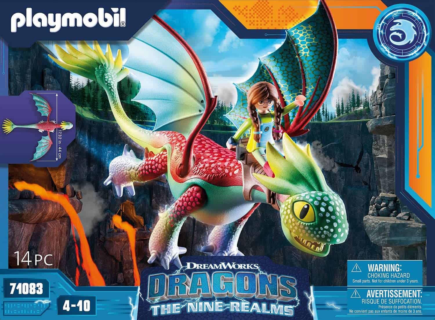 PLAYMOBIL Dragones de los Nueve Reinos: Feathers & Alex - Imagen 4