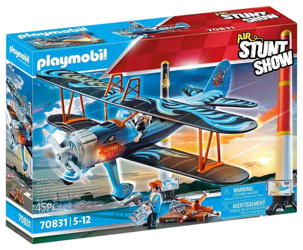 Avión Biplano Playmobil Air Stunt Show Phoenix