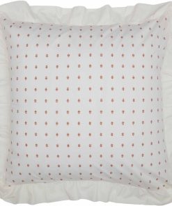 Funda de cojín euro con volantes Abigail de Piper Classics,