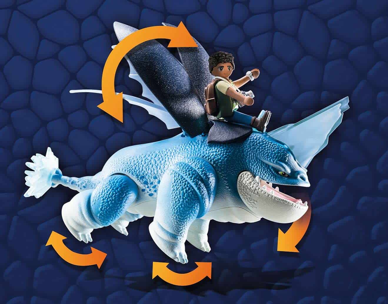 Playmobil Dragons Nine Realms: Plowhorn & D'Angelo - Imagen 6