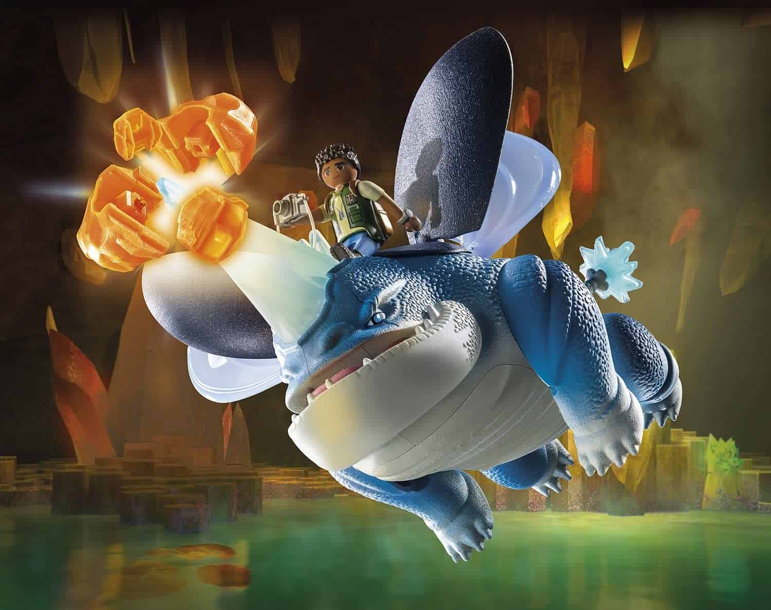 Playmobil Dragons Nine Realms: Plowhorn & D'Angelo - Imagen 3