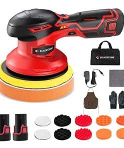 Pulidora inalámbrica BLACKCUBE con 2 baterías de litio de