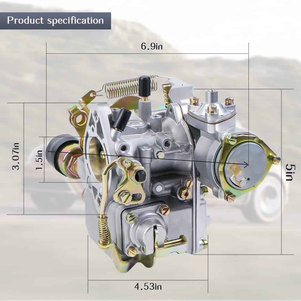 Carburador 34 Pict-3 Compatible para VW Beetles Super - Imagen 7