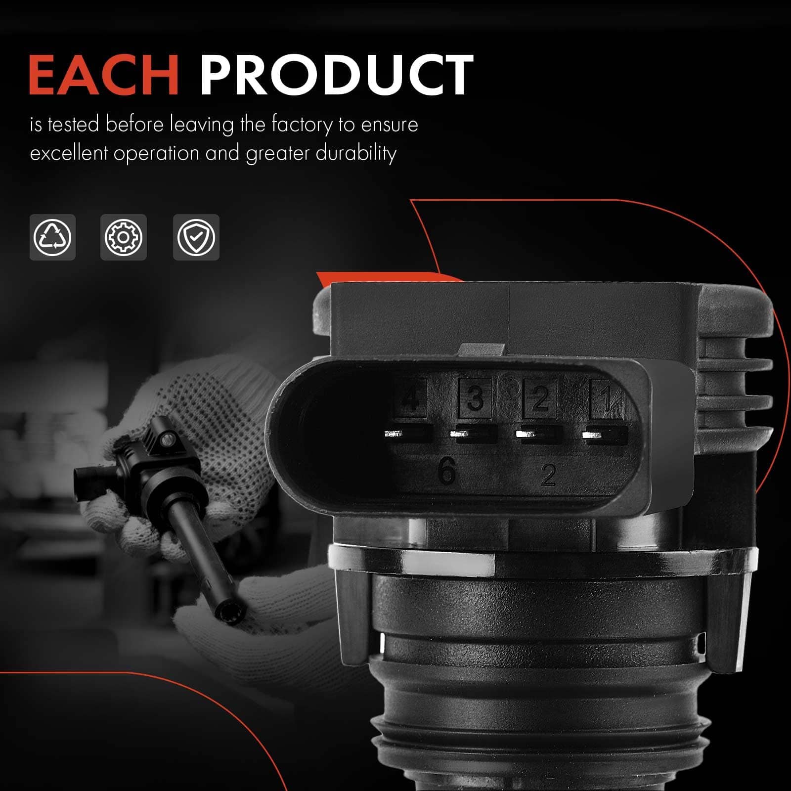 Conjunto de 5 Bobinas de Encendido del Motor A-Premium - Imagen 7