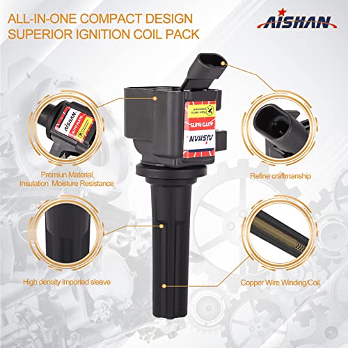 Conjunto de 6 Bobinas de Encendido Compatible con Chevy - Imagen 3