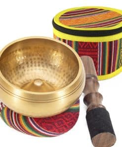 Set de Cuenco Cantor Kasha Handcrafted en Nepal - Cuenco de
