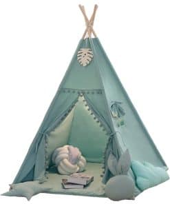 Carpa Cabaña Plegable para Niños LGMOONYE Diseño de Bolas