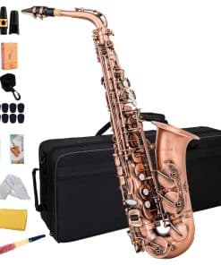 Saxofón Alto Aisiweier en Bronce Rojo Antiguo Vintage Sax