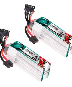 CODDAR 2 Packs 500mAh 4S 15.2V 100C HV Batería LiPo con