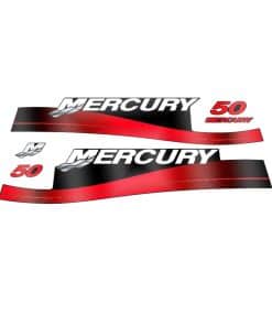 411 Calcomanías de Reemplazo Postventa para Mercury 50