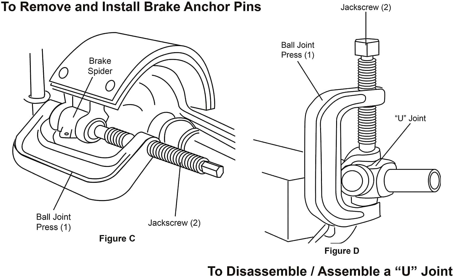 Kit de prensa de junta de rótula y herramienta de - Imagen 9