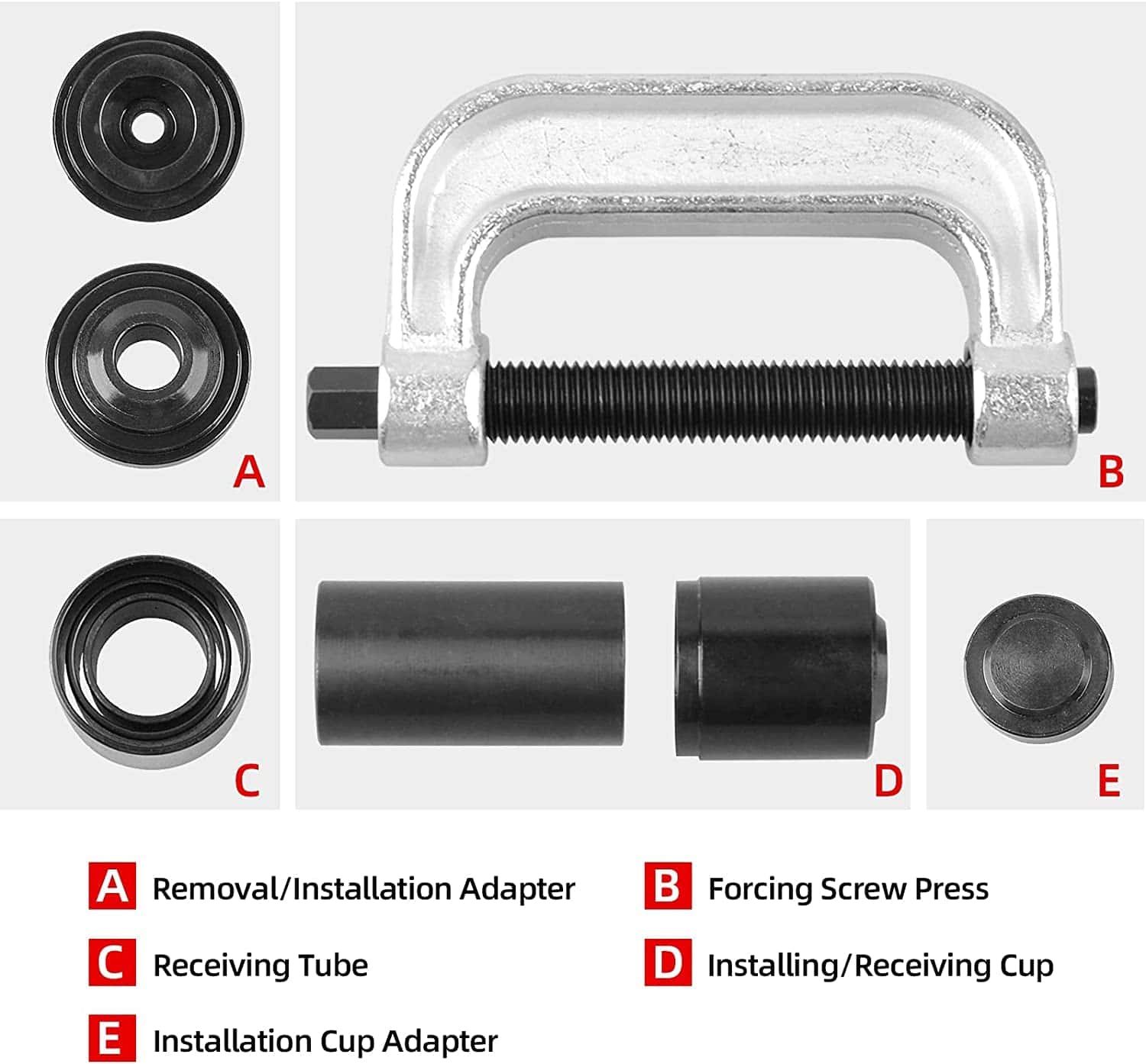 Kit de prensa de junta de rótula y herramienta de - Imagen 5