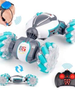 Coche de acrobacias RC con sensor de gestos para niños y