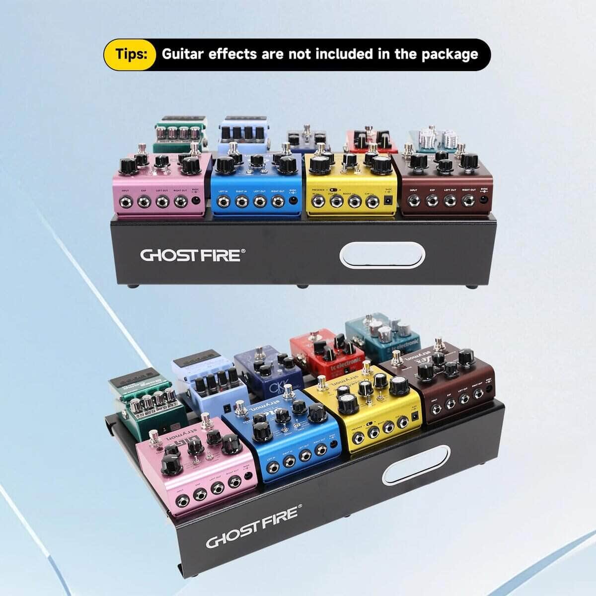 Tablero de Pedales de Guitarra Ghost Fire Ultradelgado de - Imagen 6