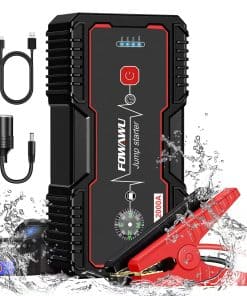 Arrancador de Coche FOWAWU 2000A 20800mAh (Hasta 7.5L de