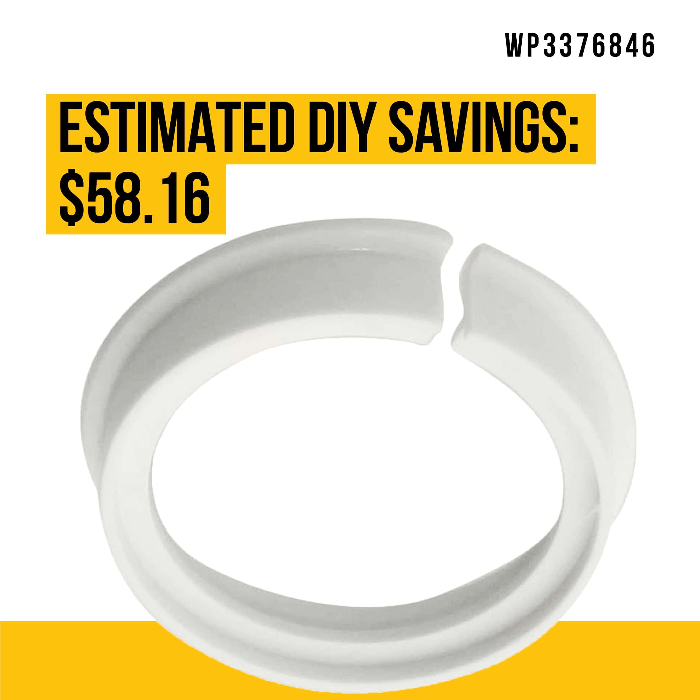 Bearing de brazo de lavado WP3376846 3376846 - Partes - Imagen 5