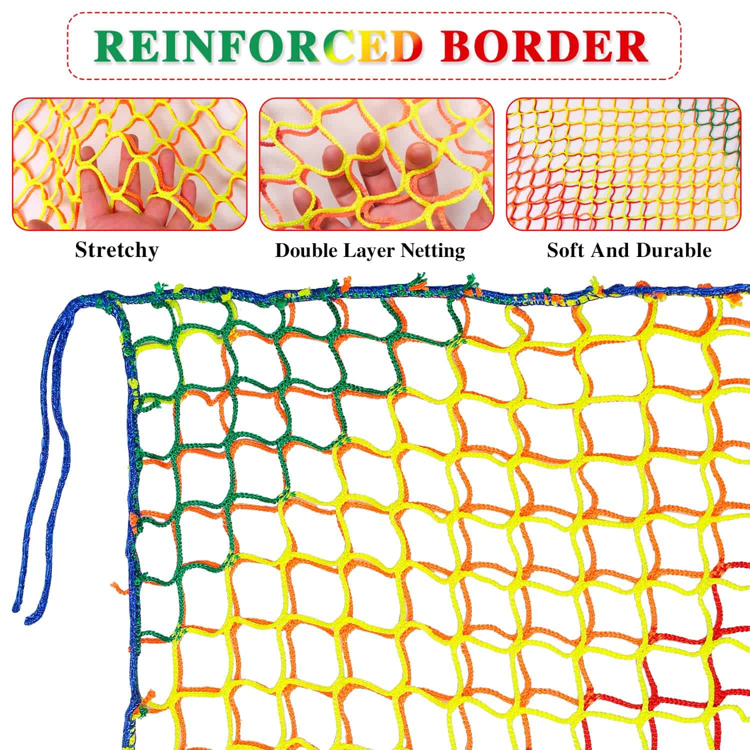 Red de Carga para Escalar Tongmo, 6.5' X 9.8' Doble Capas - Imagen 3