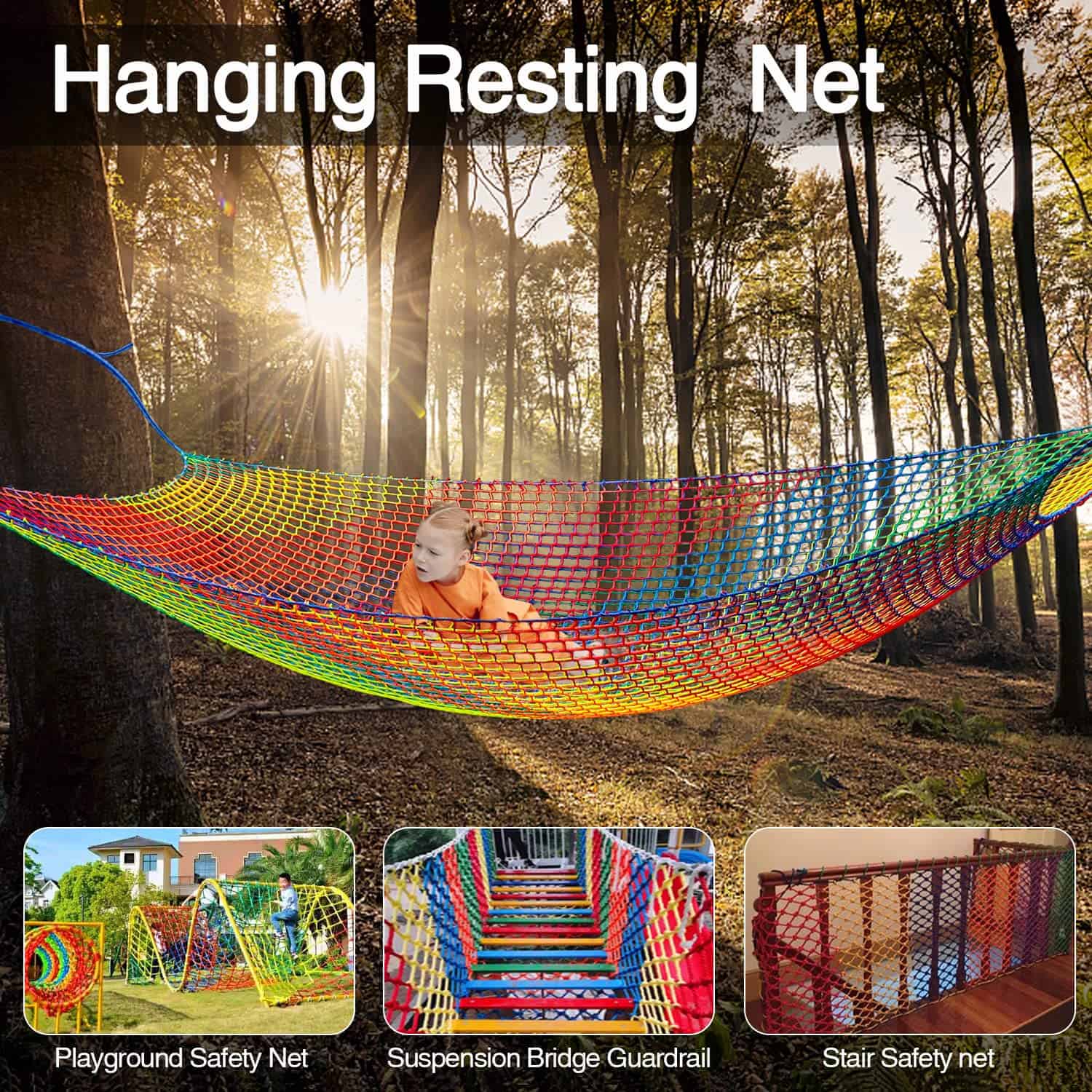 Red de Carga para Escalar Tongmo, 6.5' X 9.8' Doble Capas - Imagen 8