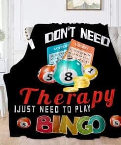 Manta de Franela SANBOBO I Don't Need Therapy, -a Adultos