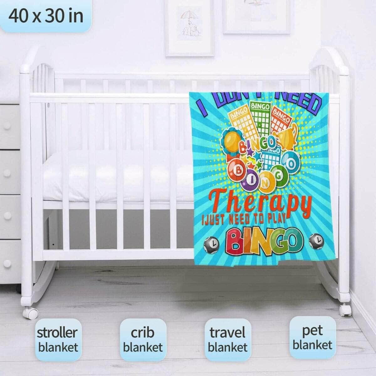 Manta de Franela SANBOBO No Necesito Terapia, -a Adultos - Imagen 5