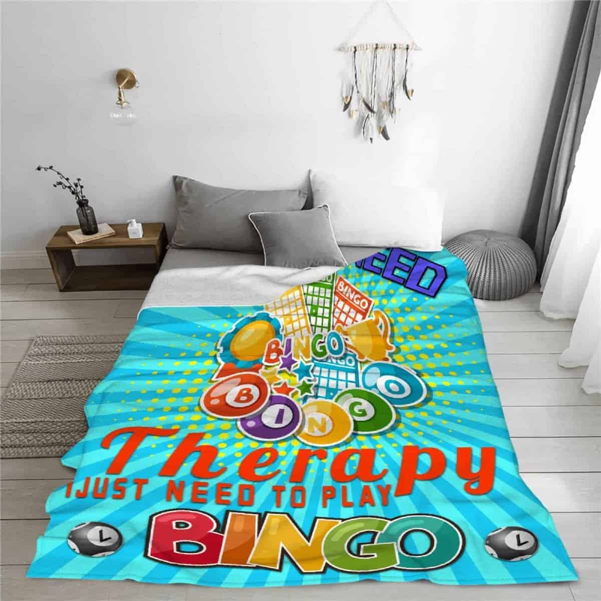 Manta de Franela SANBOBO No Necesito Terapia, -a Adultos - Imagen 8