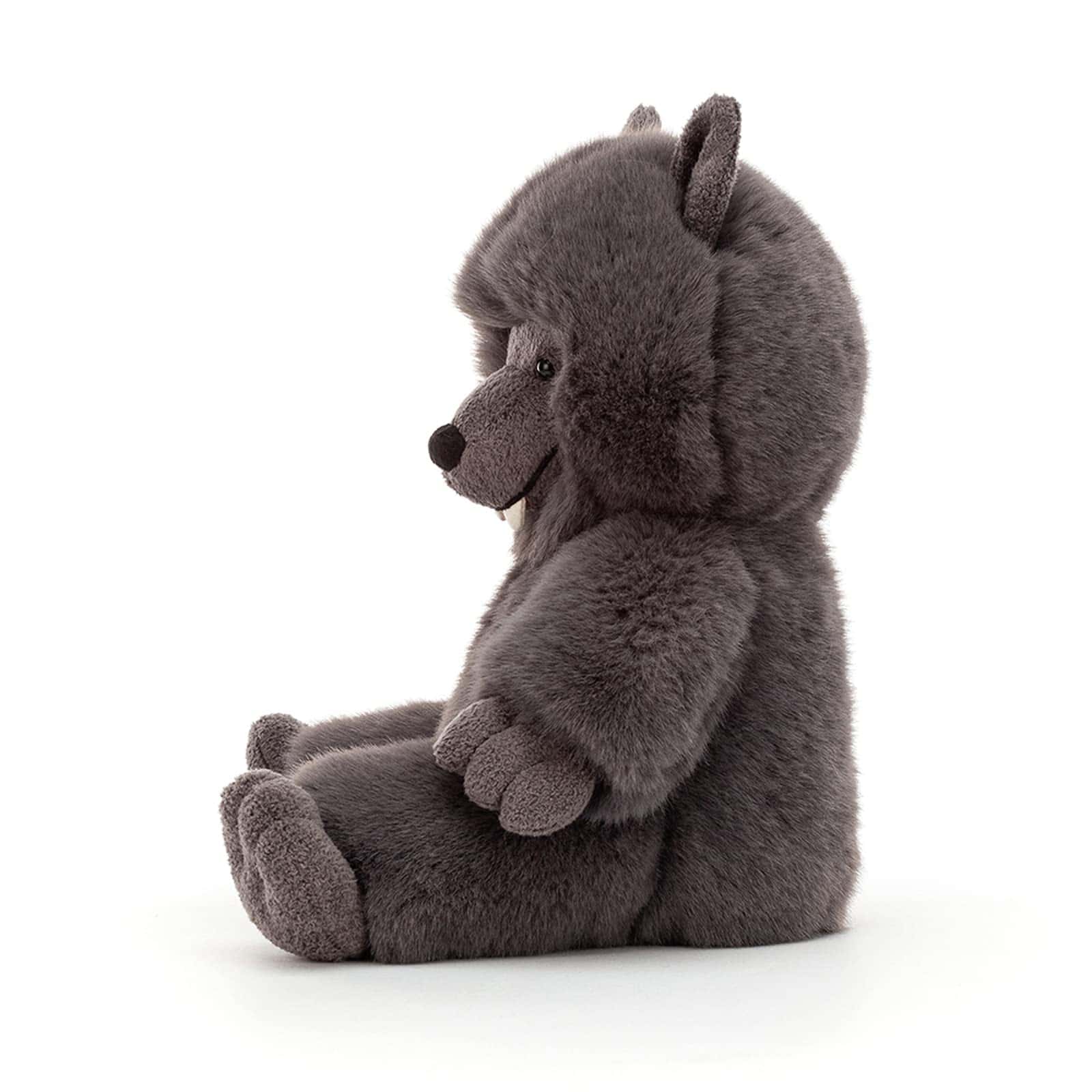 Jellycat Wilf Wolf Stuffed Animal, 11" | Peluche de lobo | - Imagen 4