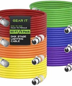 Cable de iluminación de escenario DMX a DMX GearIT (50