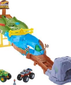 Juego de Juguetes de Hot Wheels Monster Trucks, Pista