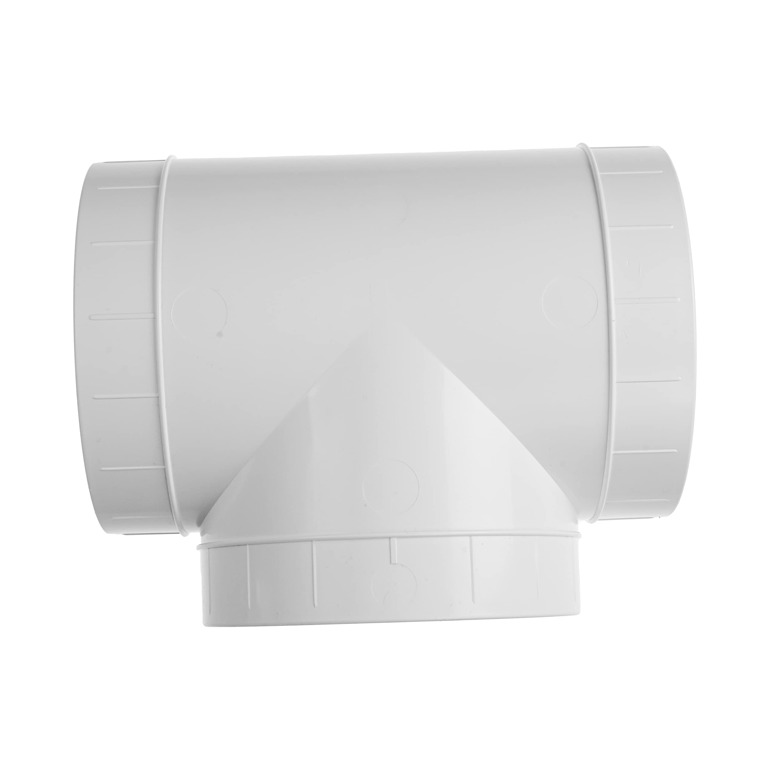 Conector de conducto de 6 pulgadas de 3 vías para manguera - Imagen 4