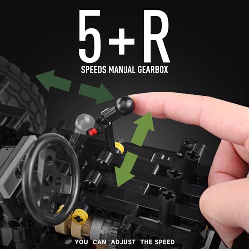 Mould King Off-Road Pickup Wrange, Juego de construcción de - Imagen 5