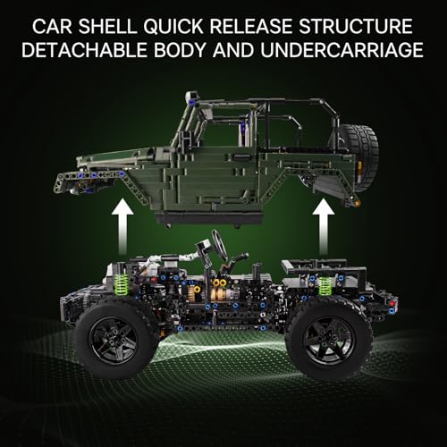 Mould King Off-Road Pickup Wrange, Juego de construcción de - Imagen 7