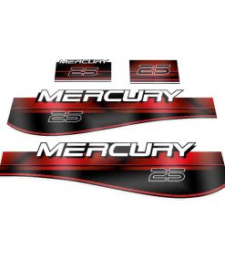 Juego de Calcomanías de Repuesto Aftermarket para Mercury