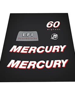 411 Calcomanías de reemplazo postventa para Mercury 60 Big