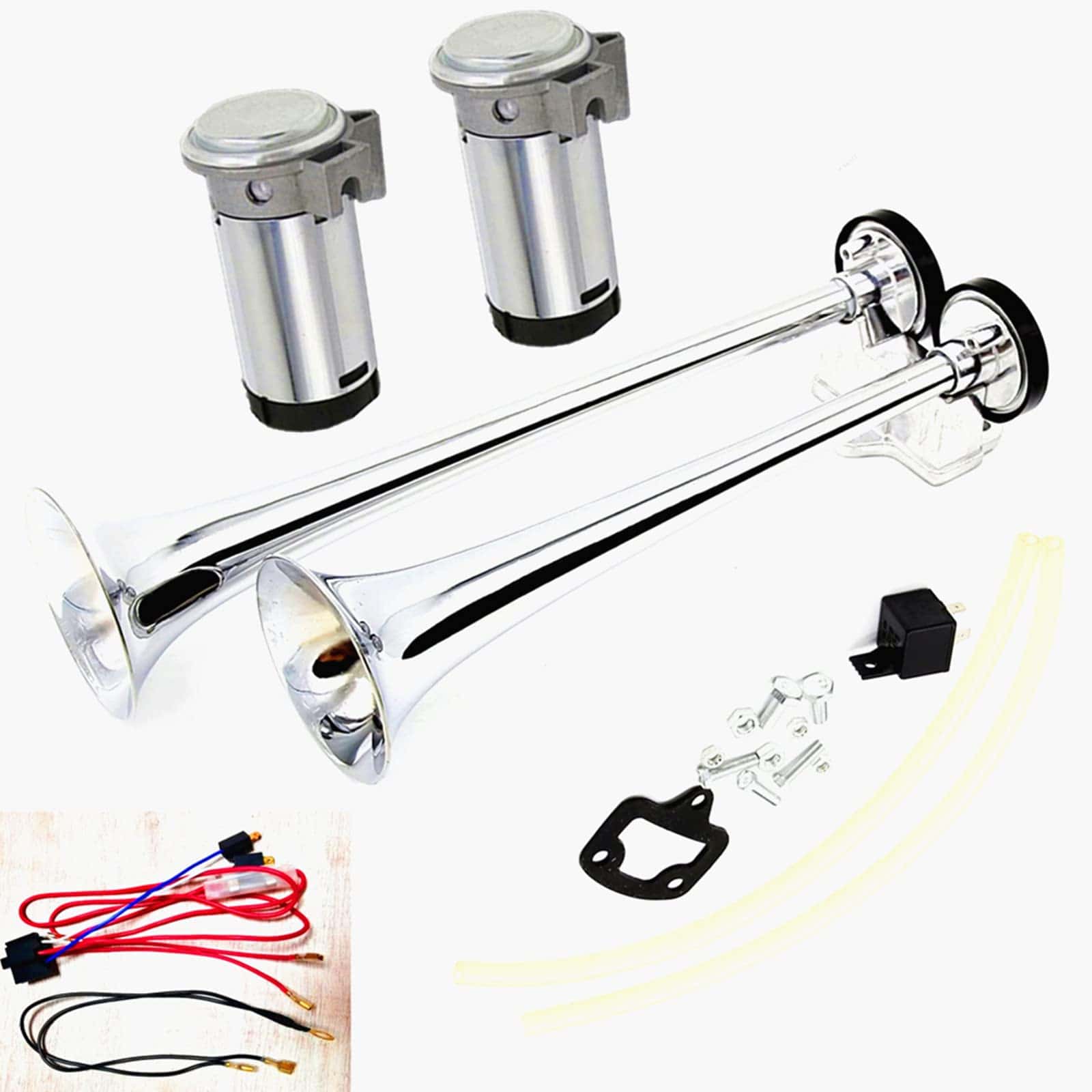 Claxon de Aire Viping 165DB Claxon de Coche Tono Alto y