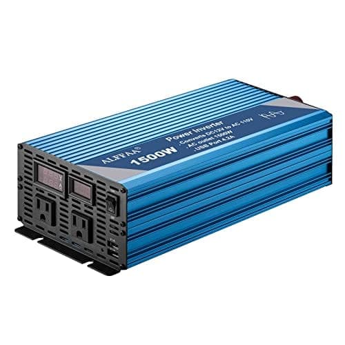 Inversor de Onda Sinusoidal Pura ALFFAA 1500W 12V a 110V